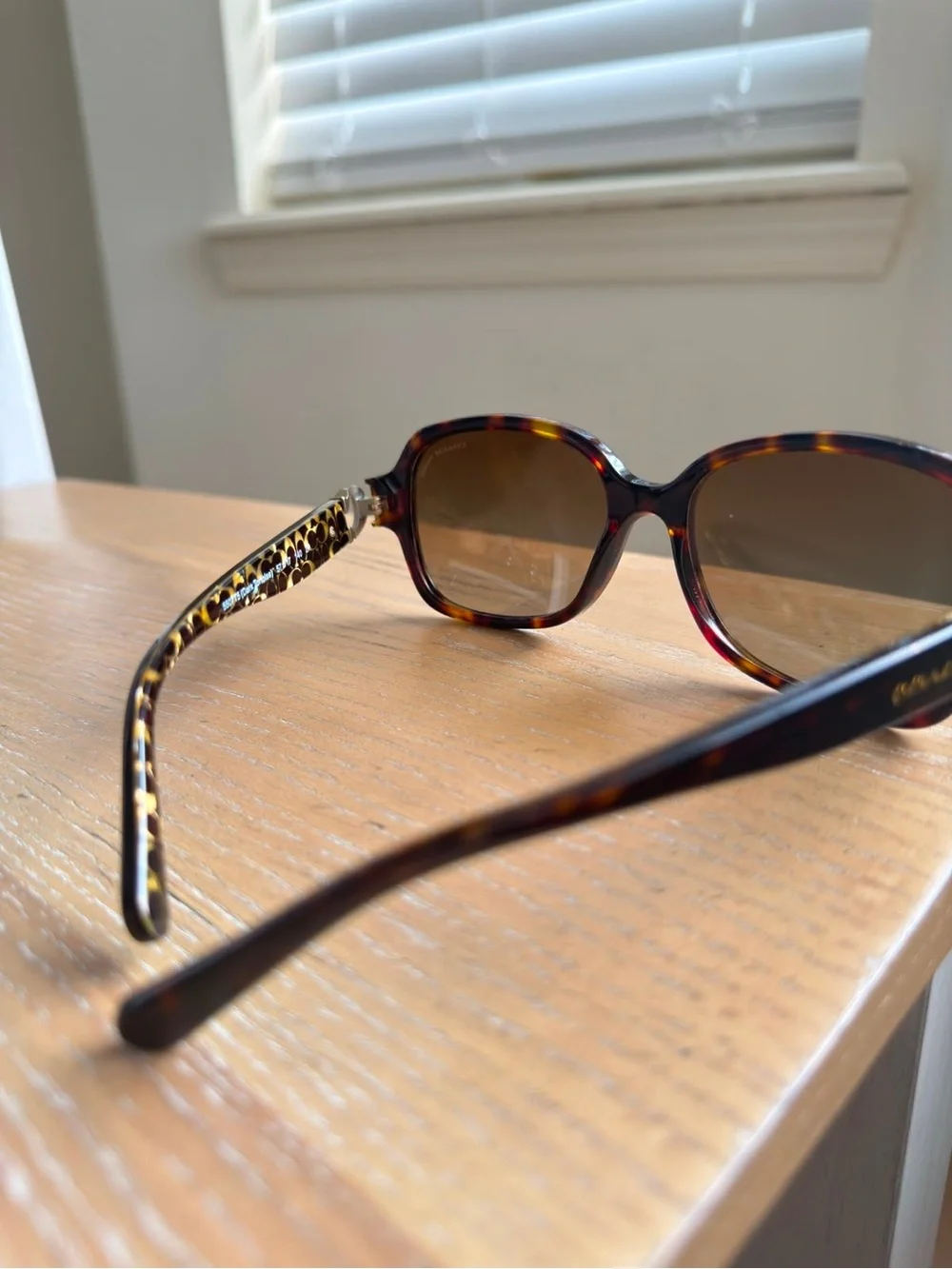 Coach Tortoiseshell Sunglasses with Brown Lenses